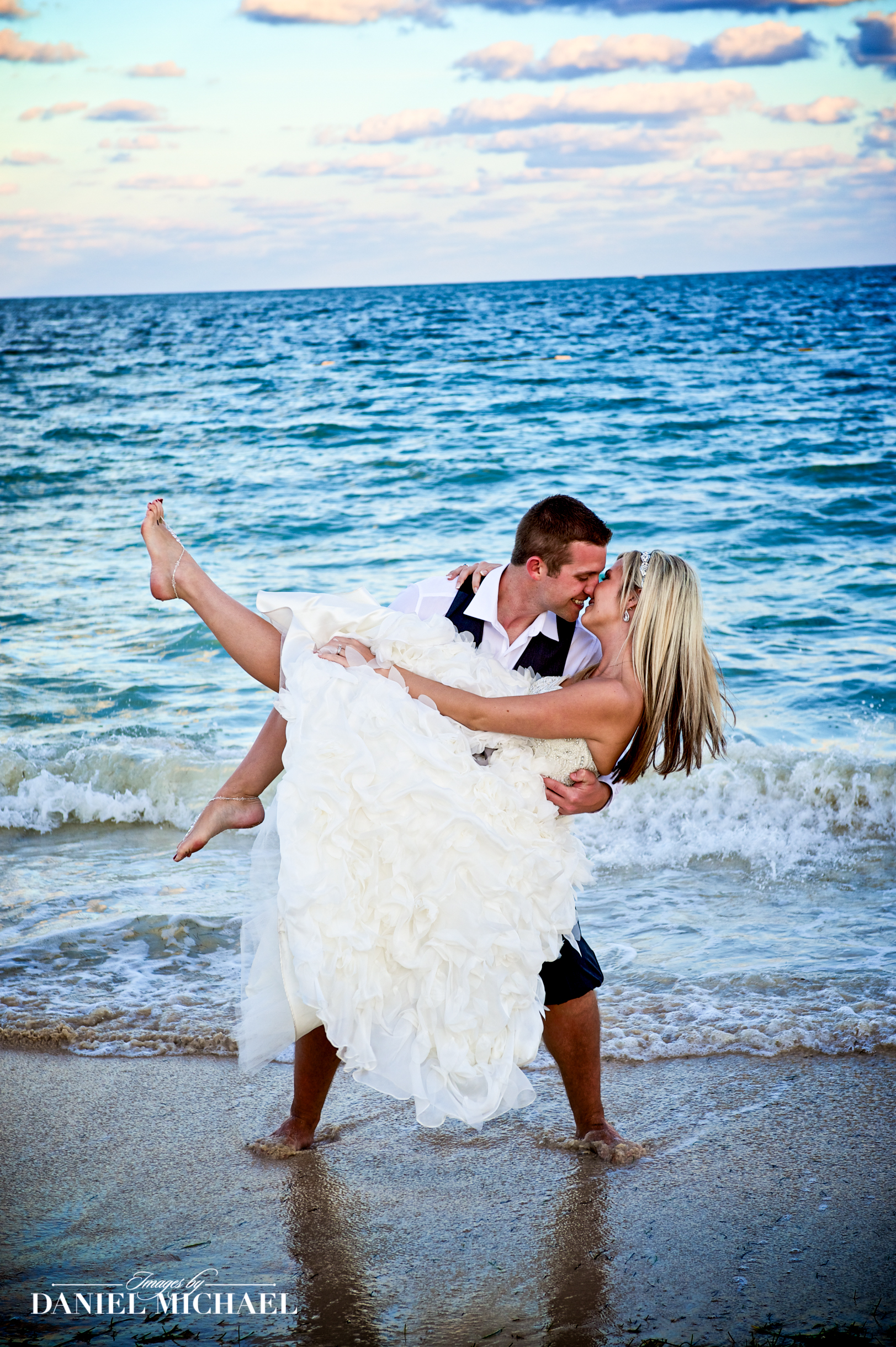 Cancun Beach Destination Wedding Photography